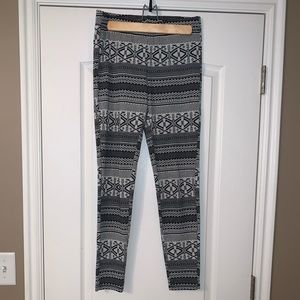 Fairisle leggings
